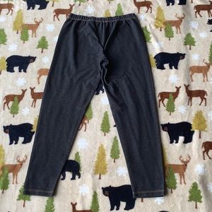 Black uniqlo denim legging